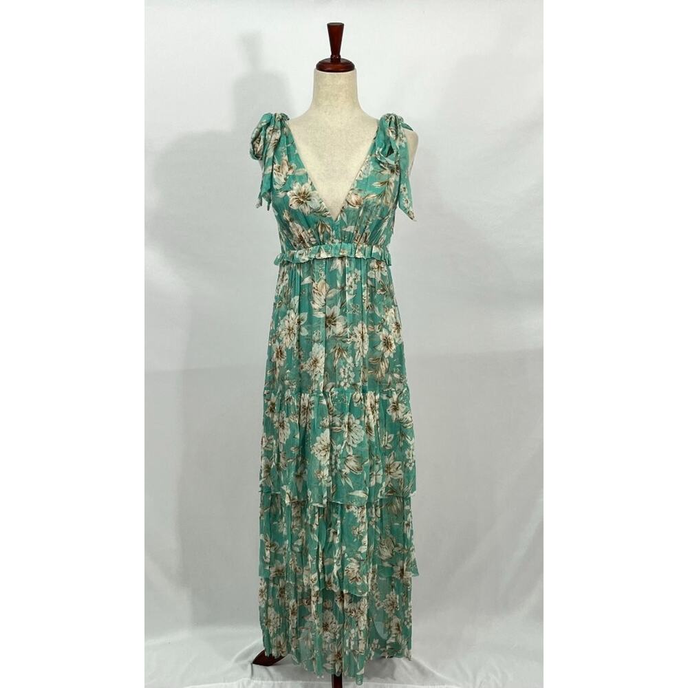 CHRISTY LYNN Sz S Small Turquoise Magnolia Alexa Dress NWT - Picture 8 of 10
